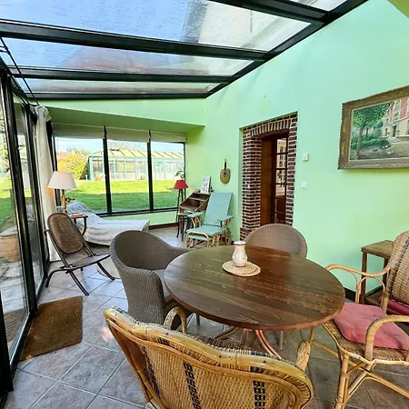 La Maison Du Tilleul Avec Piscine Couverte Chauffee