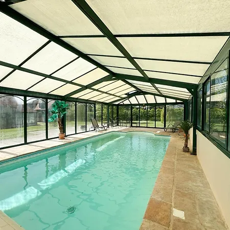 La Maison Du Tilleul Avec Piscine Couverte Chauffee Σπίτι διακοπών