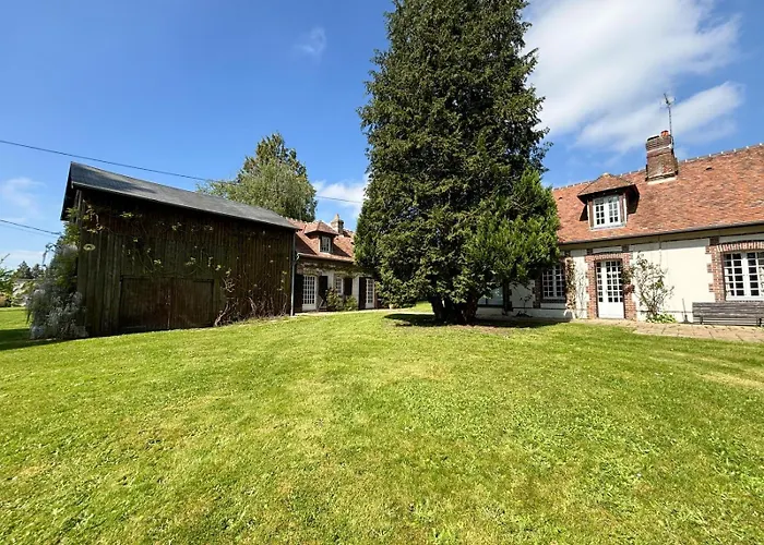 펜션 La Maison Du Tilleul Avec Piscine Couverte Chauffee