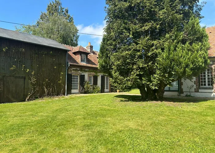 펜션 La Maison Du Tilleul Avec Piscine Couverte Chauffee