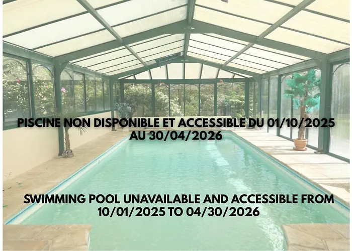 펜션 La Maison Du Tilleul Avec Piscine Couverte Chauffee Saint-Sulpice-Sur-Risle